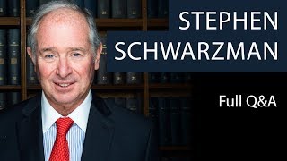 Stephen Schwarzman  Full QampA  Oxford Union [upl. by Refinej441]