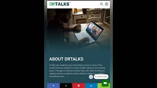 DRTALKS HEALTH amp WELLNESS [upl. by Cassell]