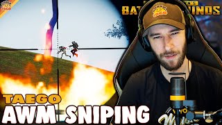 Taego AWM Sniping ft Halifax  chocoTaco PUBG Duos Gameplay [upl. by Aillicsirp]