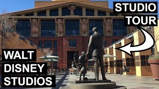 INSIDE Walt Disney Studios in Burbank CA  TOUR [upl. by Ottinger]