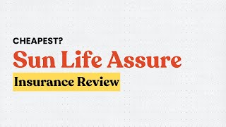 Sun Lifes Most Affordable Health Insurance Plan  Sun Life Assure Assure CheapestInsurance [upl. by Oranneg278]