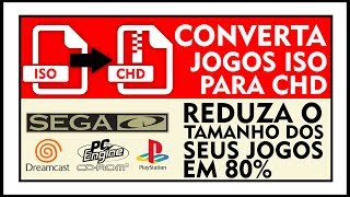 TUTORIAL  CONVERTENDO JOGOS ISO PARA CHD [upl. by Cuda]