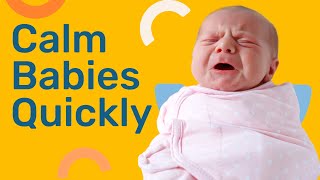 Instantly Calm a Crying Baby 4 LittleKnown Techniques That Work When Nothing Else Does [upl. by Udenihc]