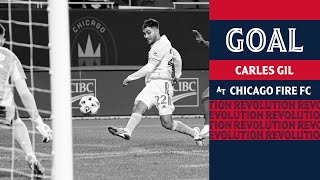 CARLES GIL WINS IT  Revs captain scores in stoppage time in Chicago [upl. by Moises]