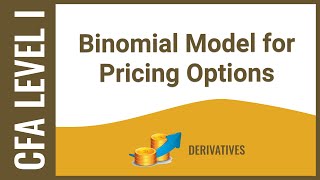 CFA Level I Derivatives  Binomial Model for Pricing Options [upl. by Denna]