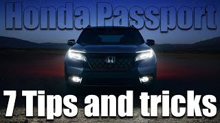 Honda Passport Tips and Tricks [upl. by Tega]