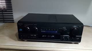 Receiver Technics modelo SA DX940 [upl. by Attelocin841]