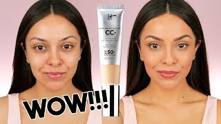 IT COSMETICS CC CREAM FIRST IMPRESSION I finally tried it and OMG  TrinaDuhra [upl. by Ardaid864]