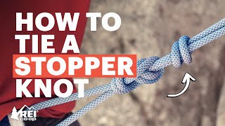 Rock Climbing How to Tie a Stopper Knot [upl. by Meara]