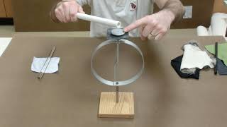 Electroscope  Charging by Induction [upl. by O'Driscoll]