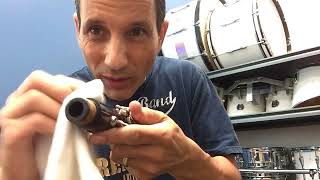 How To Clean Woodwinds  Clarinet Flute amp Saxophone [upl. by Arihsa]