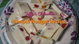 How To Make Nougat  Simple Recipe [upl. by Adnaerb]