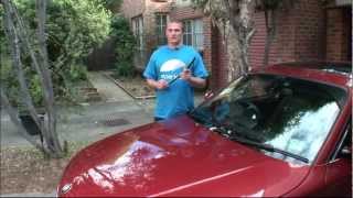 Wipertech TrueFit Aeroflex  How to install Pinch Tab wiper blades [upl. by Rohn]