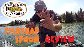 FishTrap Weedless Spoon Pike Fishing Review [upl. by Doley]