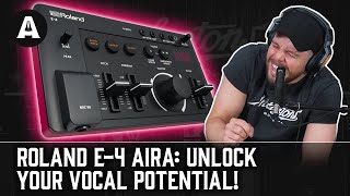 Roland E4 AIRA Compact Voice Tweaker  AutoPitch Vocoder amp Harmony in One Box [upl. by Porta411]