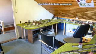 Modelspoorbaan TBM  Uitbreiding Rangeerterrein [upl. by Asiole271]