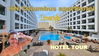 3 KN Columbus Aparthotel Tenerife  Hotel Tour and Review [upl. by Jobyna]