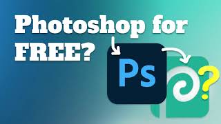 Photoshop for FREE  Photopea on iPad and PCMac [upl. by Anauqahc]