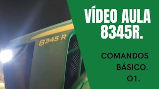 VÍDEO AULA TRATOR  JOHN DEERE 8345R  01 [upl. by Noicnecsa403]