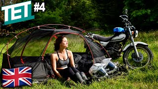 2000 Mile Motorcycle Camping Adventure Through England Ep4 [upl. by Mahla]