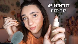 ASMR  TI TRUCCO E MI TRUCCO 🥰 [upl. by Etheline]