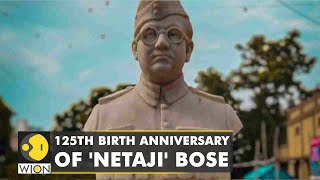 Indian PM Narendra Modi unveils hologram statue of late freedom fighter Subhash Chandra Bose  WION [upl. by Meek474]