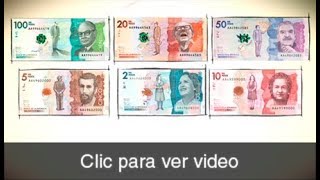 5 pasos para reconocer los nuevos billetes [upl. by Artair821]