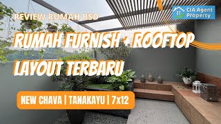 Tanakayu NEW Chava Review rumah furnish lebar 7 rooftop [upl. by Noivad905]