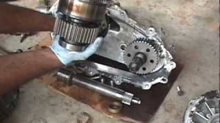 Chevy Astro AWD Shorty Borg Warner 4472 Transfer Case Change [upl. by Shig619]