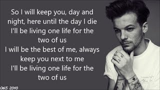 Louis Tomlinson  Two of us lyrics [upl. by Clementina596]