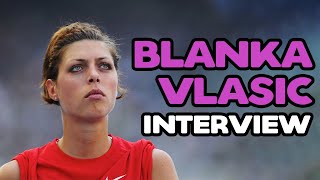 Blanka Vlašić Interview ahead of London 2012 [upl. by Eerahs]