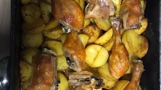 Chicken yummy potato recipe delicious easyrecipe chicken [upl. by Kcirevam855]