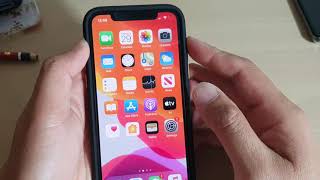 iOS 13 How to Add QR Code Scanner to Control Center  iPhone 11 Pro [upl. by Gillette585]