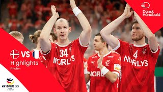 MATCH HIGHLIGHTS  Denmark vs France  EHF EURO 2024 final [upl. by Pasia688]