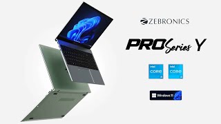 Zebronics  Laptops  Pro Series Y  New Launch [upl. by Hearn]