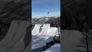 This sport is insane  FIS Freestyle Skiing fisfreestyle skiing freestyle aerials [upl. by Nihcas]