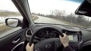 2018 Hyundai Santa Fe Sport 20T Ultimate AWD  POV Test Drive Binaural Audio [upl. by Eciened]