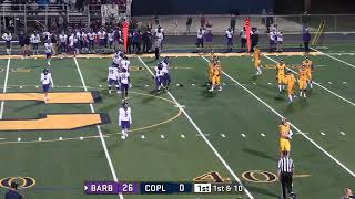 Copley Football Vs Barberton [upl. by Domel]