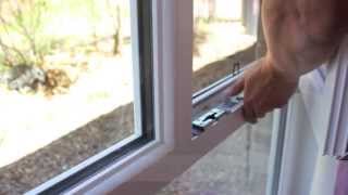 Opening Restrictor for uPVC Tilt and Turn Window by WindowsFactory updated [upl. by Htebazileharas]