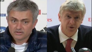 The classic Jose Mourinho v Arsene Wenger rivalry [upl. by Fania]