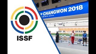 25m Pistol Women Final  2018 ISSF World Championship in Changwon KOR [upl. by Platt]