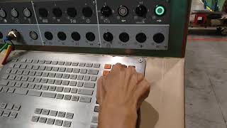 Password enter Heidenhain controller inside to check the parameters and signals [upl. by Peoples342]