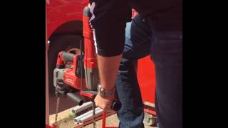 Quick Demo Milwaukee 271320 M18 FUEL 1quot SDS Plus DHandle Rotary Hammer [upl. by Aitsirk]