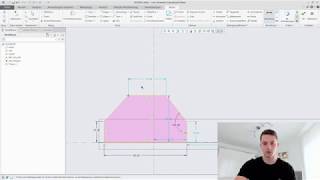 PTC Creo Tutorial für Anfänger  Creo Skizzenmodus [upl. by Ailecra]