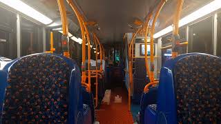 Banned  Fast  Journey On London Bus Route N26  LX12DDE  10115  Enviro 400D [upl. by Assertal]