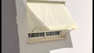 Toldo Ligero con tuberÍa de PVC Sin Agujeros En La Pared Para Confortar Tu Hogar [upl. by Ramsey693]