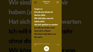 AYLIVA  Weißes Haus Lyrics [upl. by Aeret]