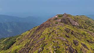 Vagamon Kerala DroneFootage AerialView Kurisumala Mountain keralatourism [upl. by Noitsuj]