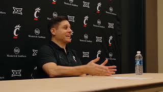 Cincinnati Mens Basketball  Miller Lukošius Thomas Recap Win at NKU [upl. by Dalis]