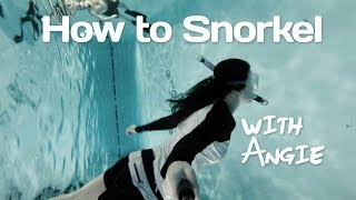 How to Snorkel Snorkeling Class for Beginners [upl. by Llydnek]